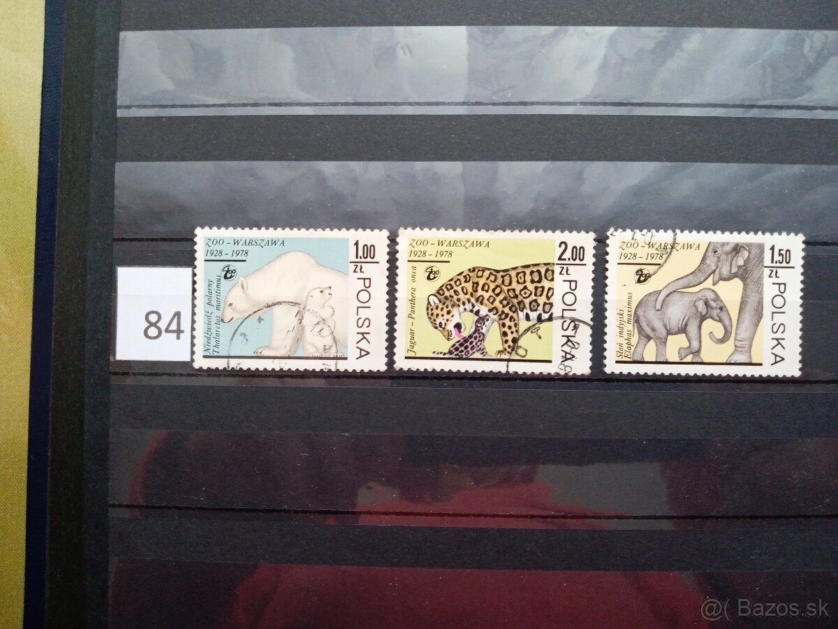 Poštové známky č.428 - FAUNA SVETA V. - 19 sérií - 3