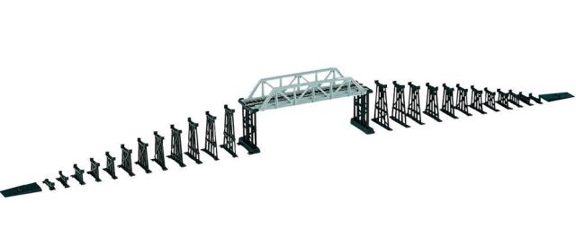 H0 vláčik železničný most set novy - 3