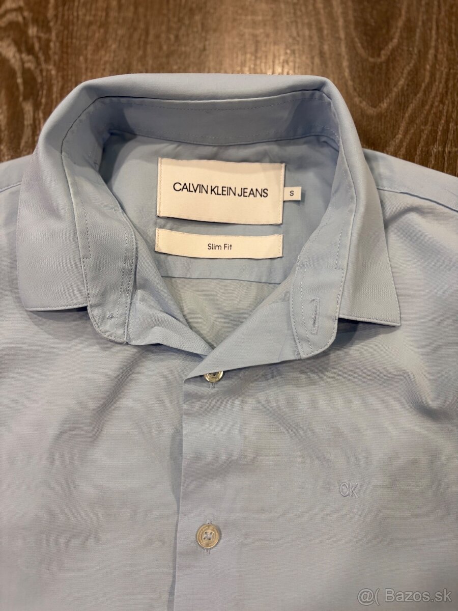 Calvin Klein panska slim fit kosela S - 3