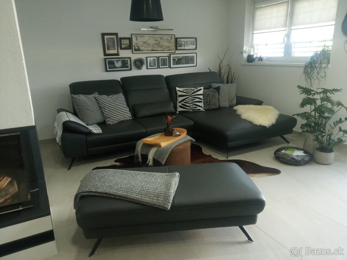 Luxusná celokožená cedacia suprava - 3