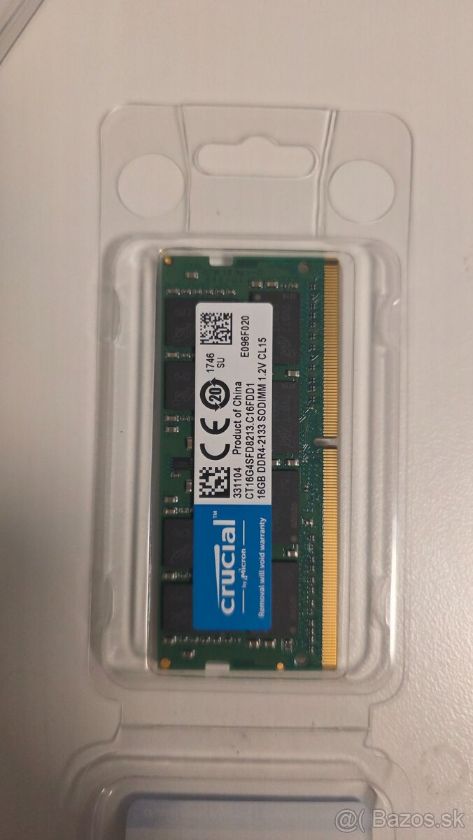 Crucial SO-DIMM 32 GB KIT DDR4 3 200 MHz CL22 (pre notebook) - 3