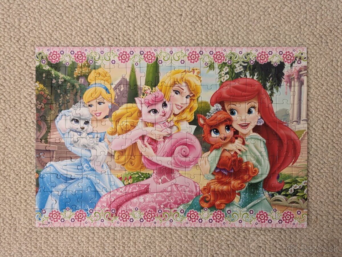 Puzzle Trefl Disney princezné - 3