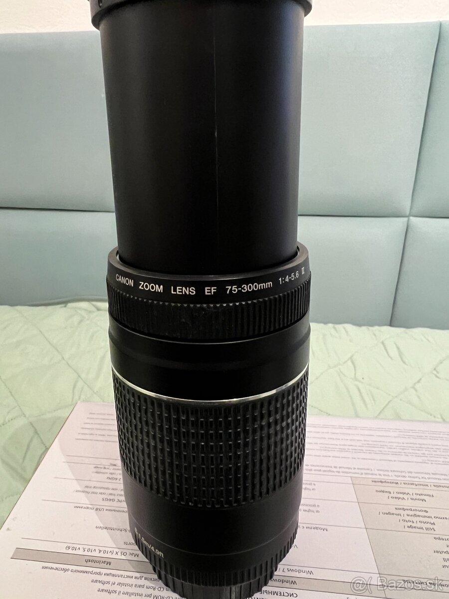 Predam objektiv Canon 75- 300 - 3
