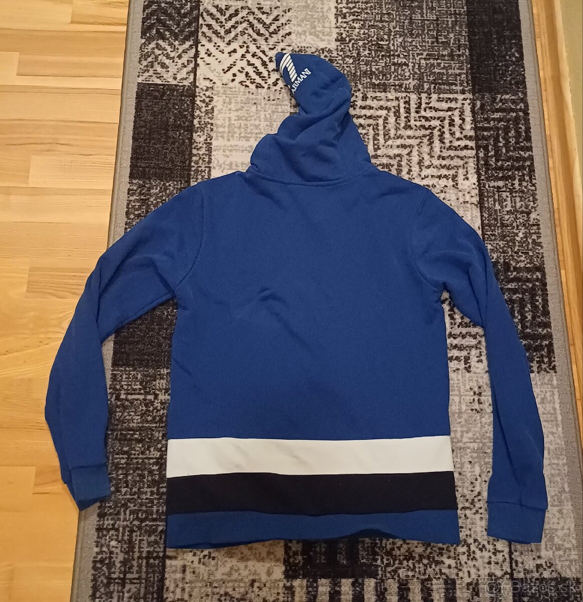 Emporio Armani modrá zips - 3