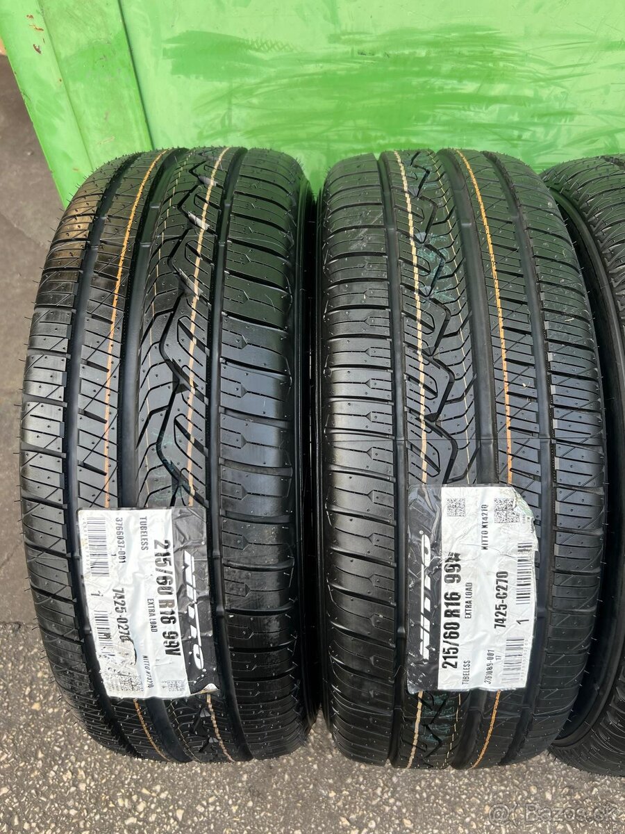 Letne pneumatiky nitto 215/60R16 - 3