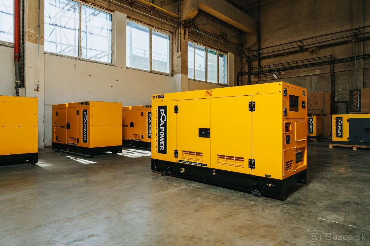 Naftová elektrocentrála PCA POWER 35 kVA s ATS. - 3