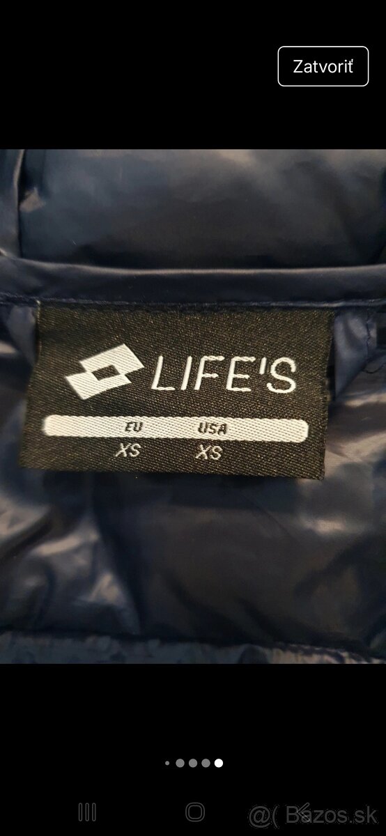 Dámska, lesklá, prešívaná bunda Lotto - 3