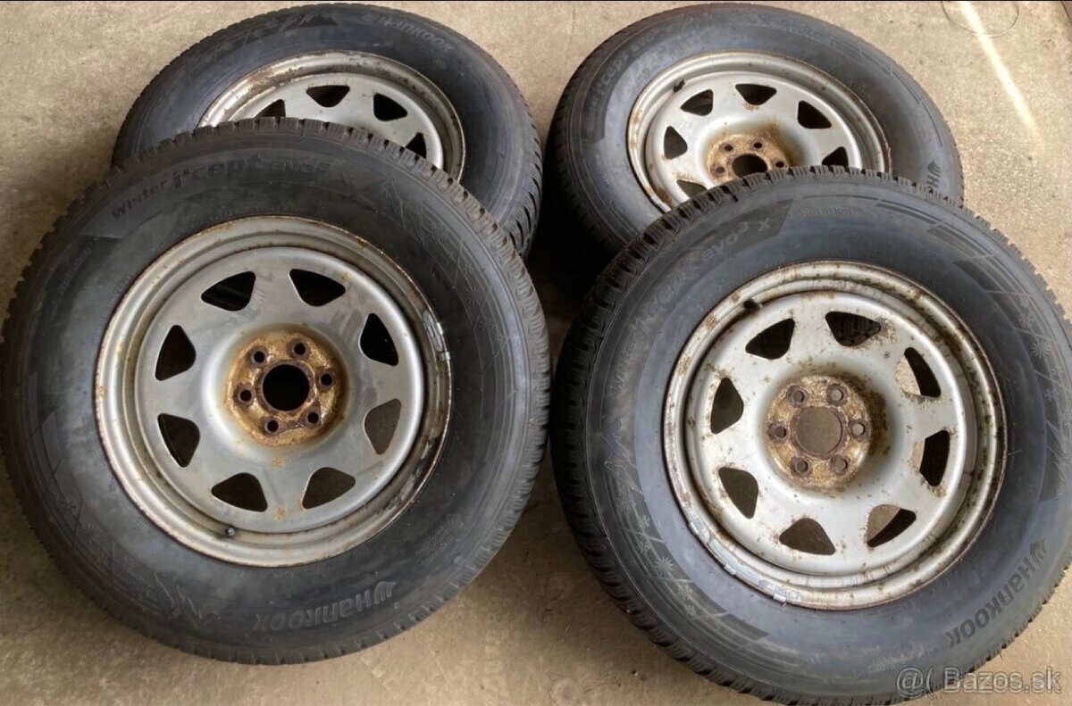 Nové pneu. HANKOOK na diskoch 255/65 R17 Nissan Navara - 3