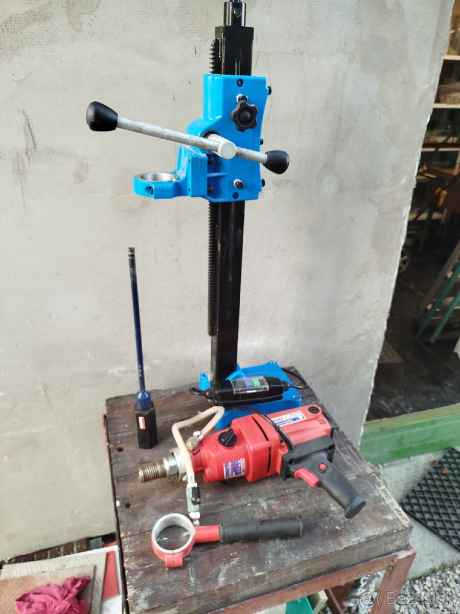 Diamantová vŕtačka na mokré a suché vŕtanie - 3