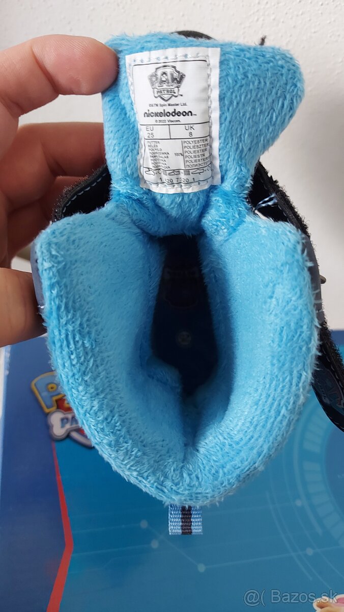 Nové zimné topánky PAW PATROL 25 - 3