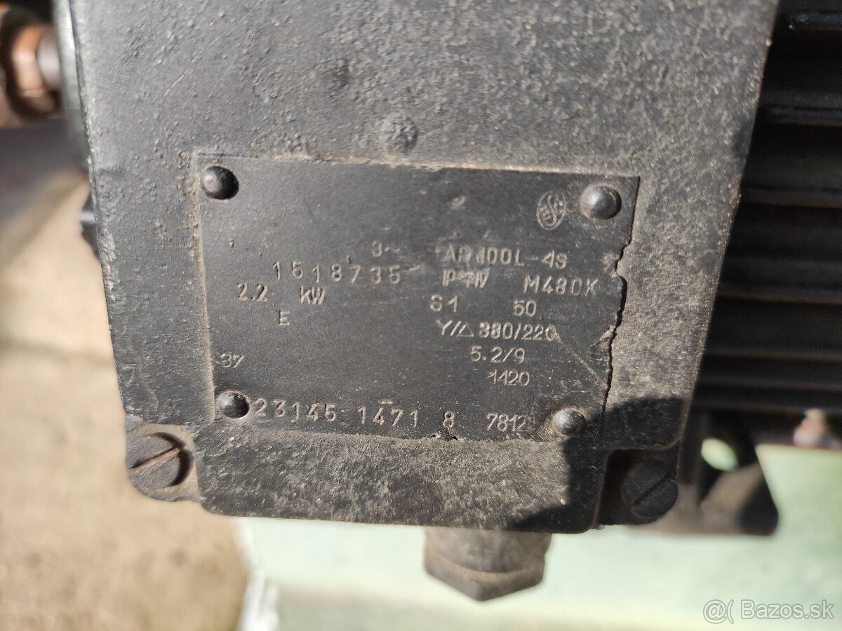 Elektromotor MEZ MOHELNICE - 3