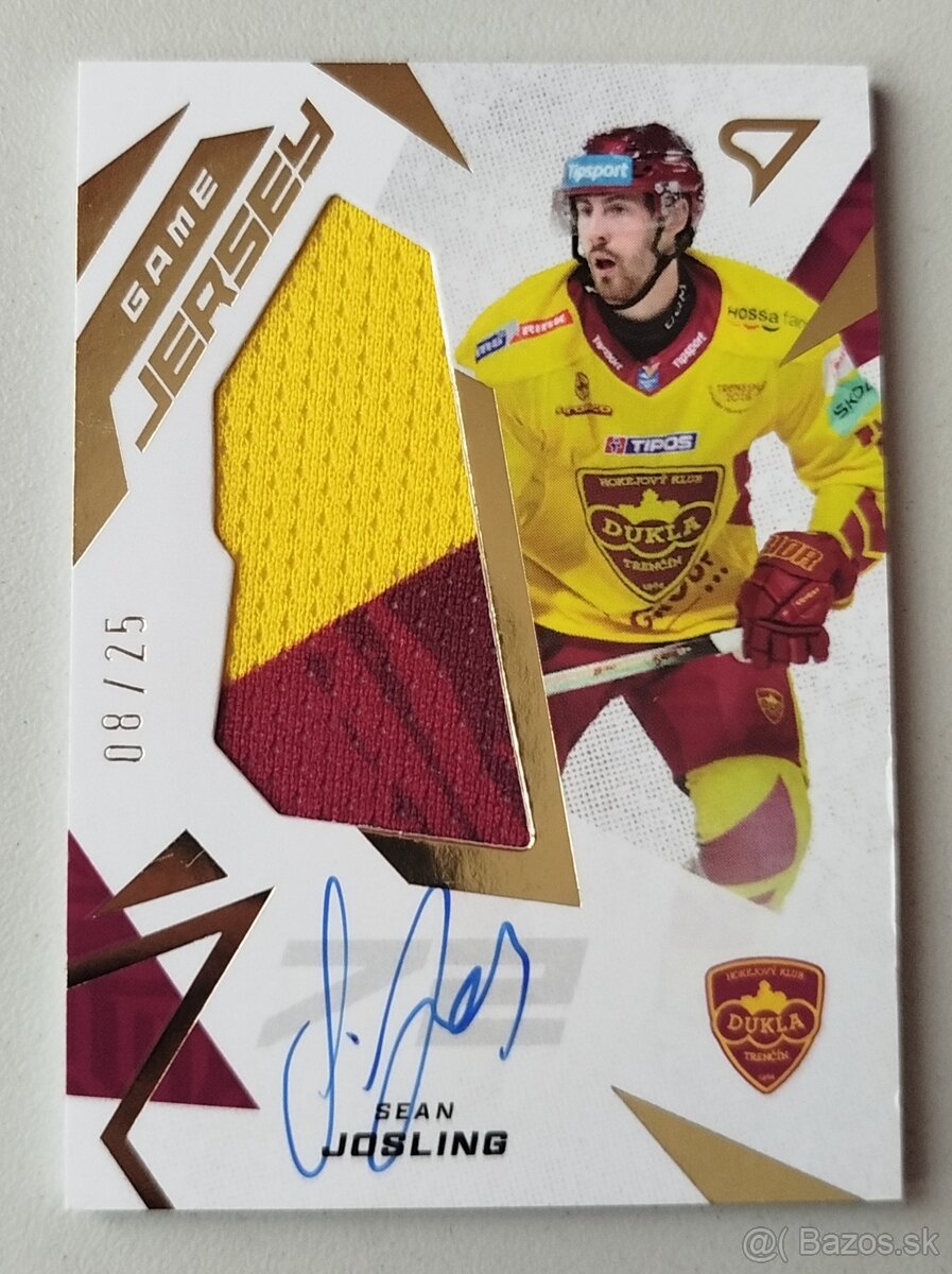 Hokejové kartičky TIPSPORT LIGA 2025/2026 Jersey, podpisy... - 3