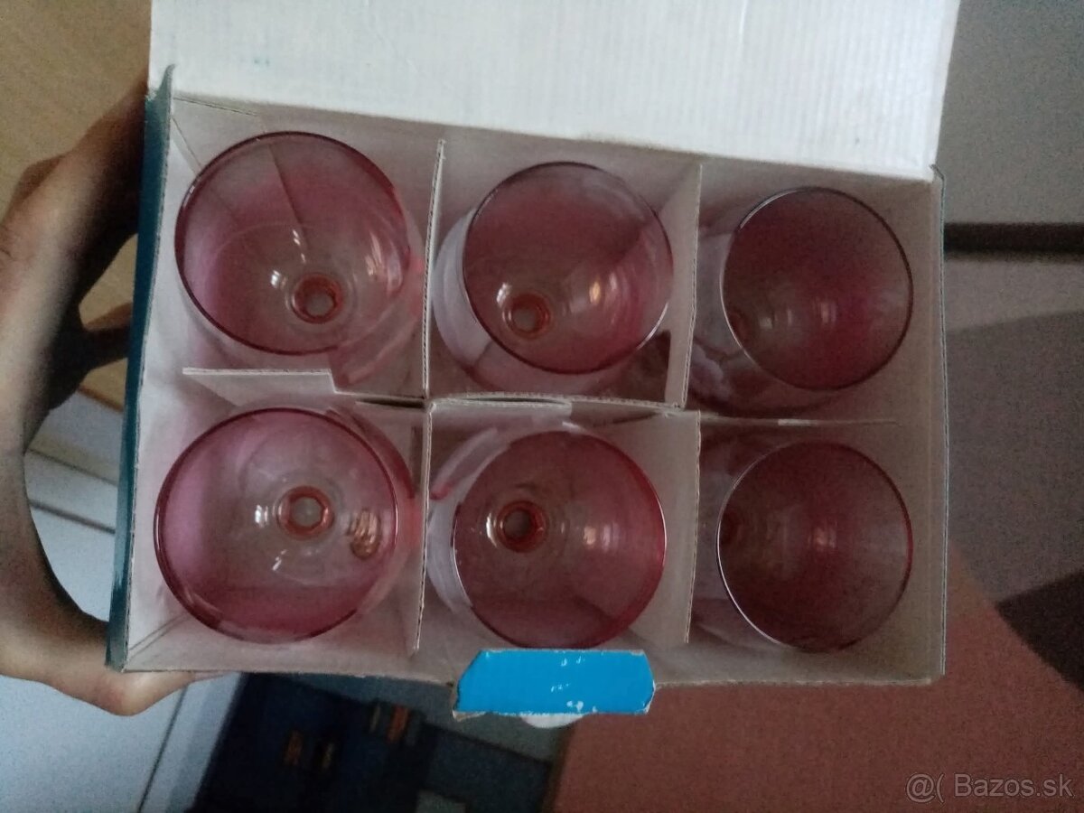 Retro poháre Bohemia - 3