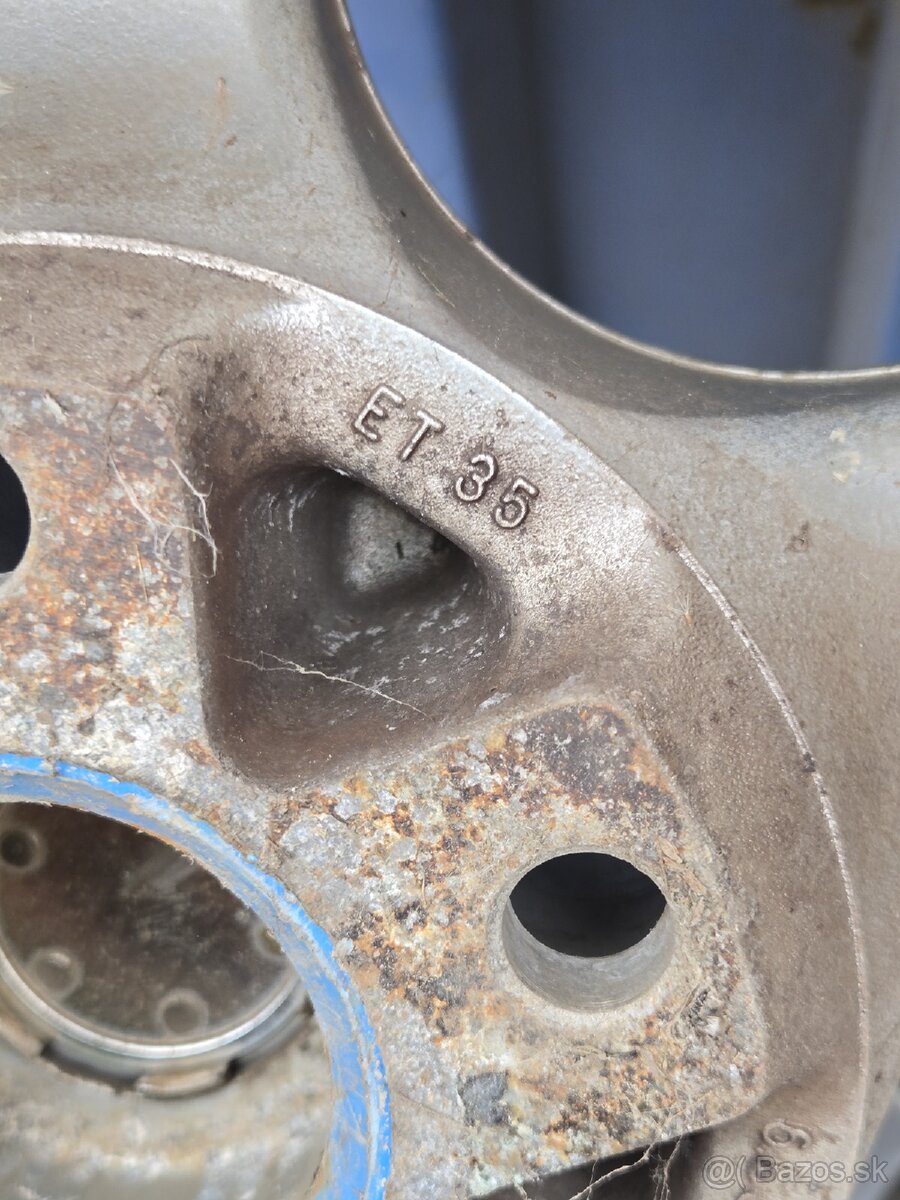 4x hliníkové disky 5x112 R15 - 3