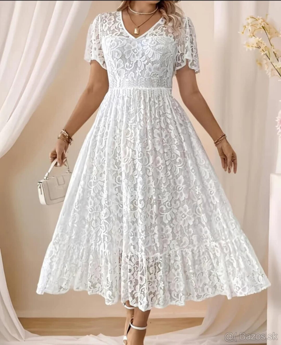 elegantne biele saty - 3