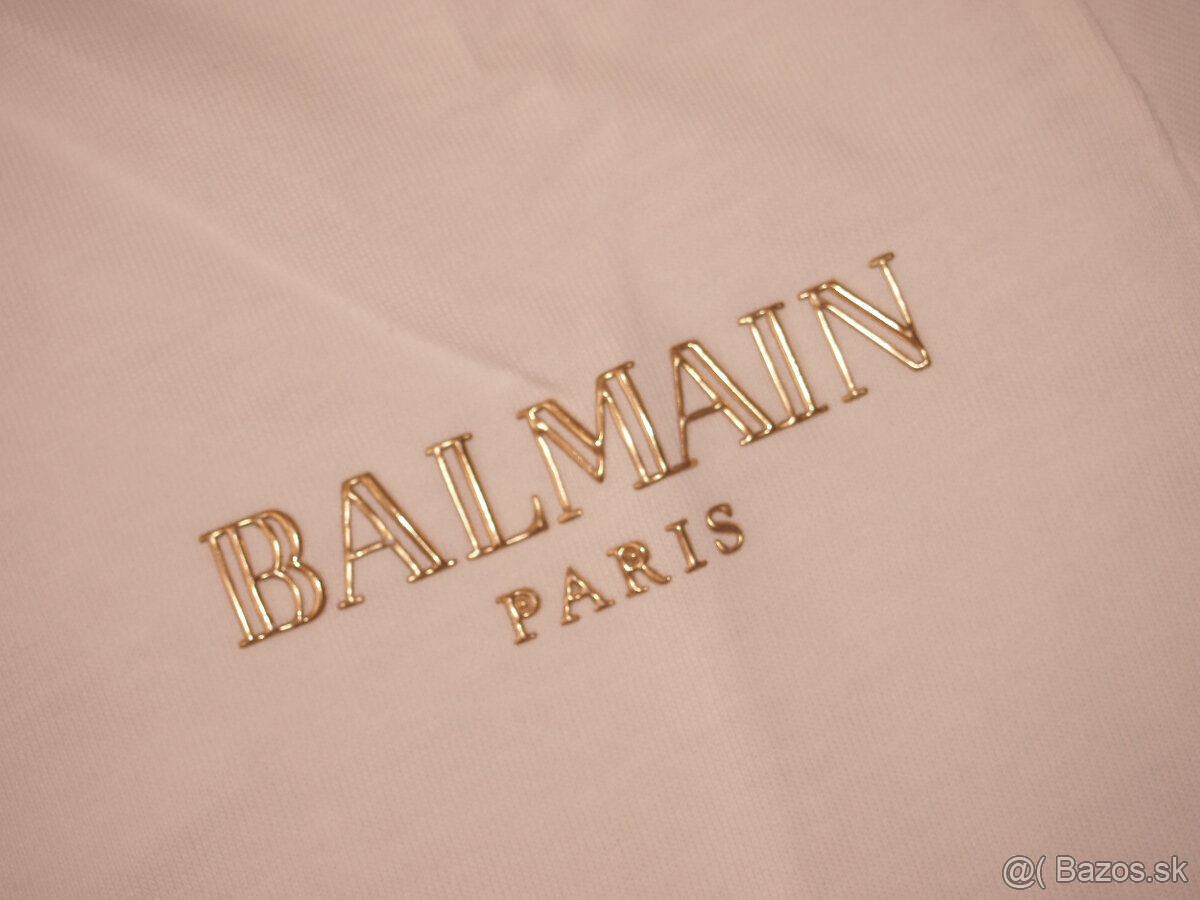 Balmain pánske tričko biele - 3