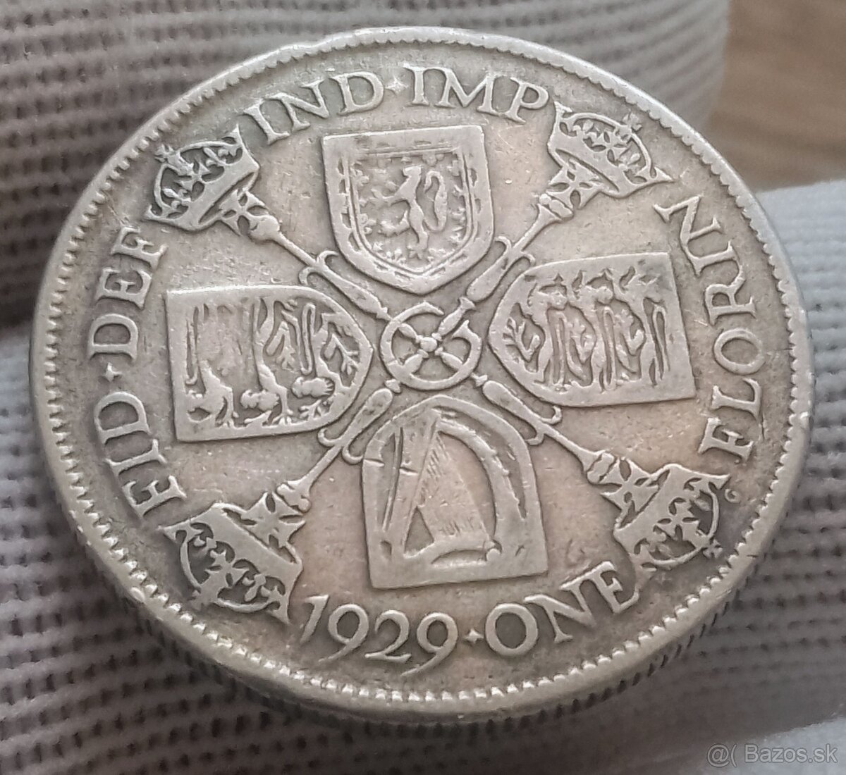 Strieborné mince Anglicka. - 3