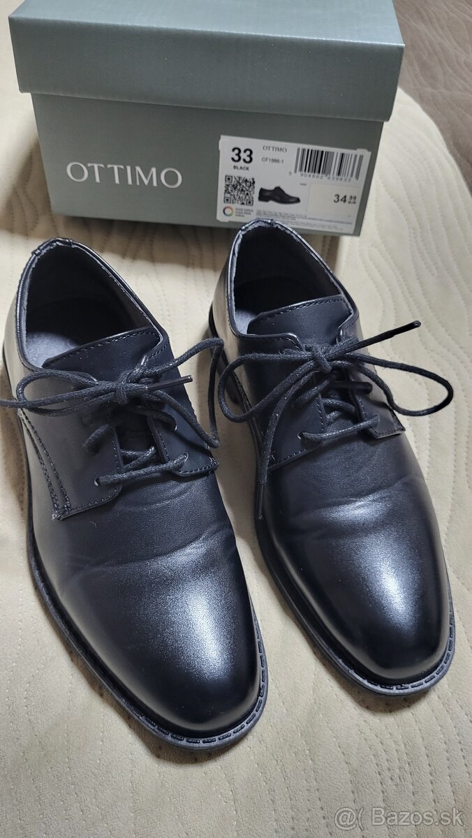 Topánky k obleku velk. 33 - 3