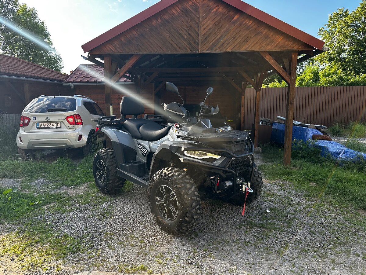 Prenájom štvorkolky Linhai 650 pro max