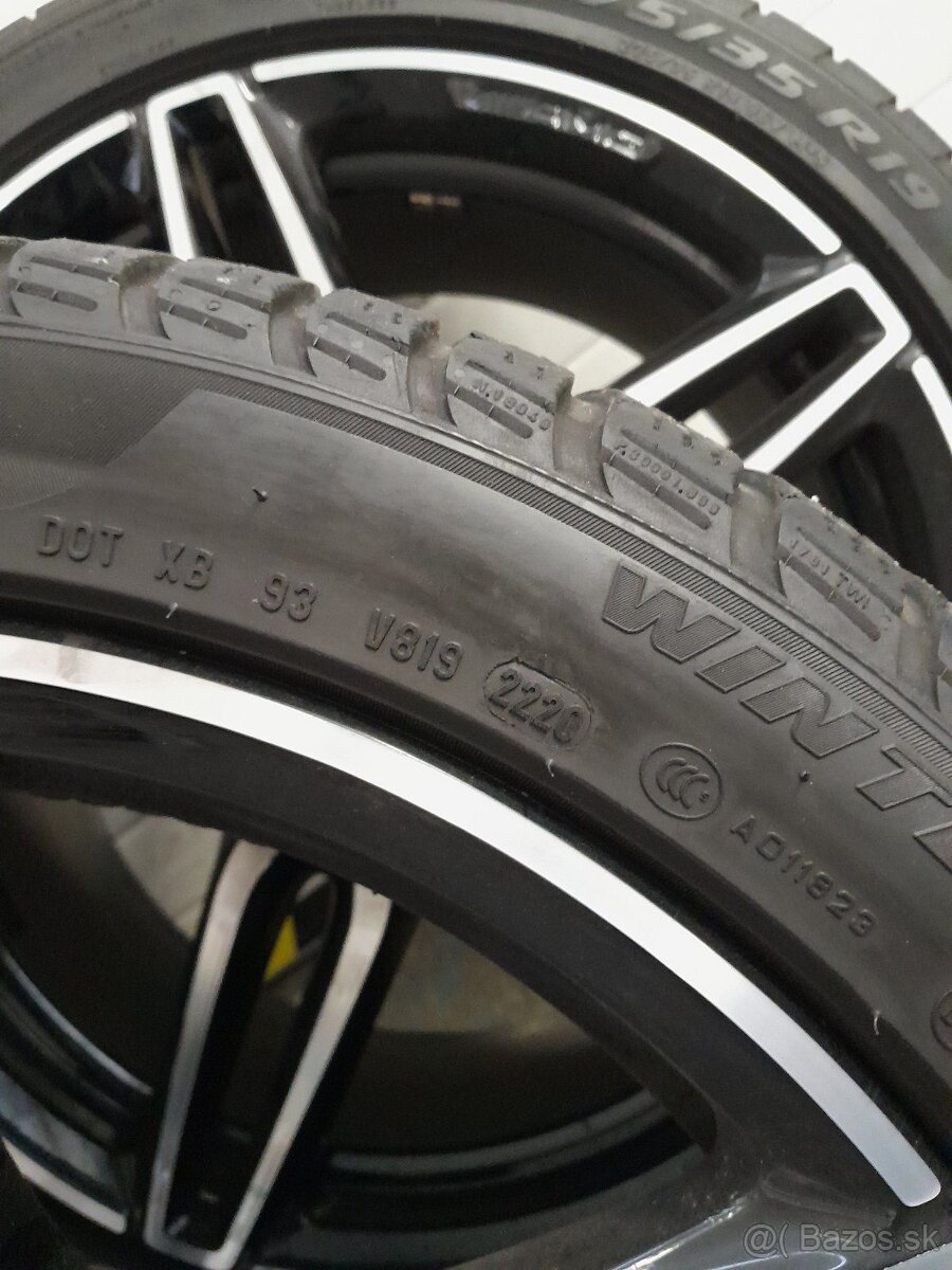 Predám R19 Mercedes kolesá, disky s gumami - 3