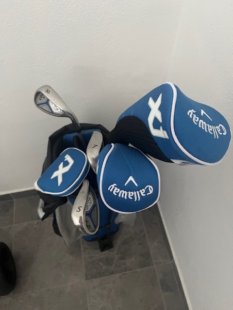 KOMPLET Callaway XJ2 (6 palíc) + vozík BIG MAX Junior. - 3