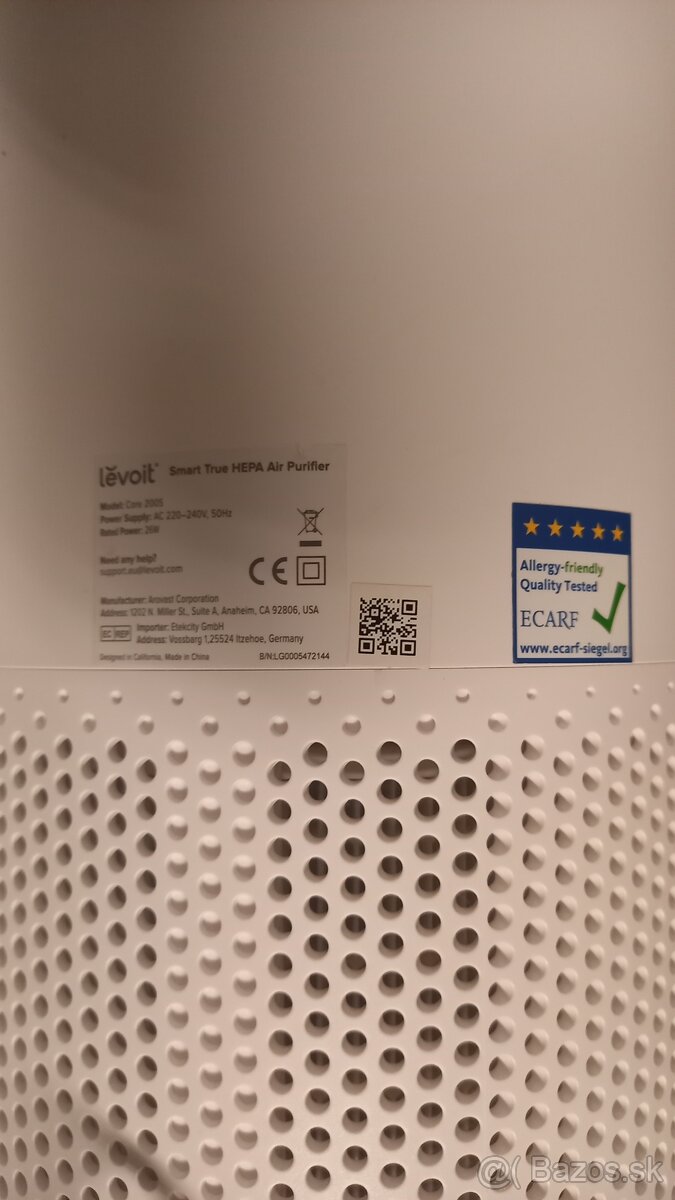 Čistička vzduchu. - 3
