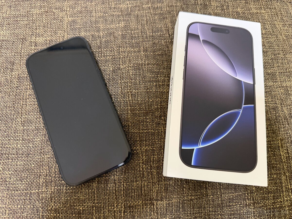 Predam iPhone 16 Pro 128 GB cierny titan - 3