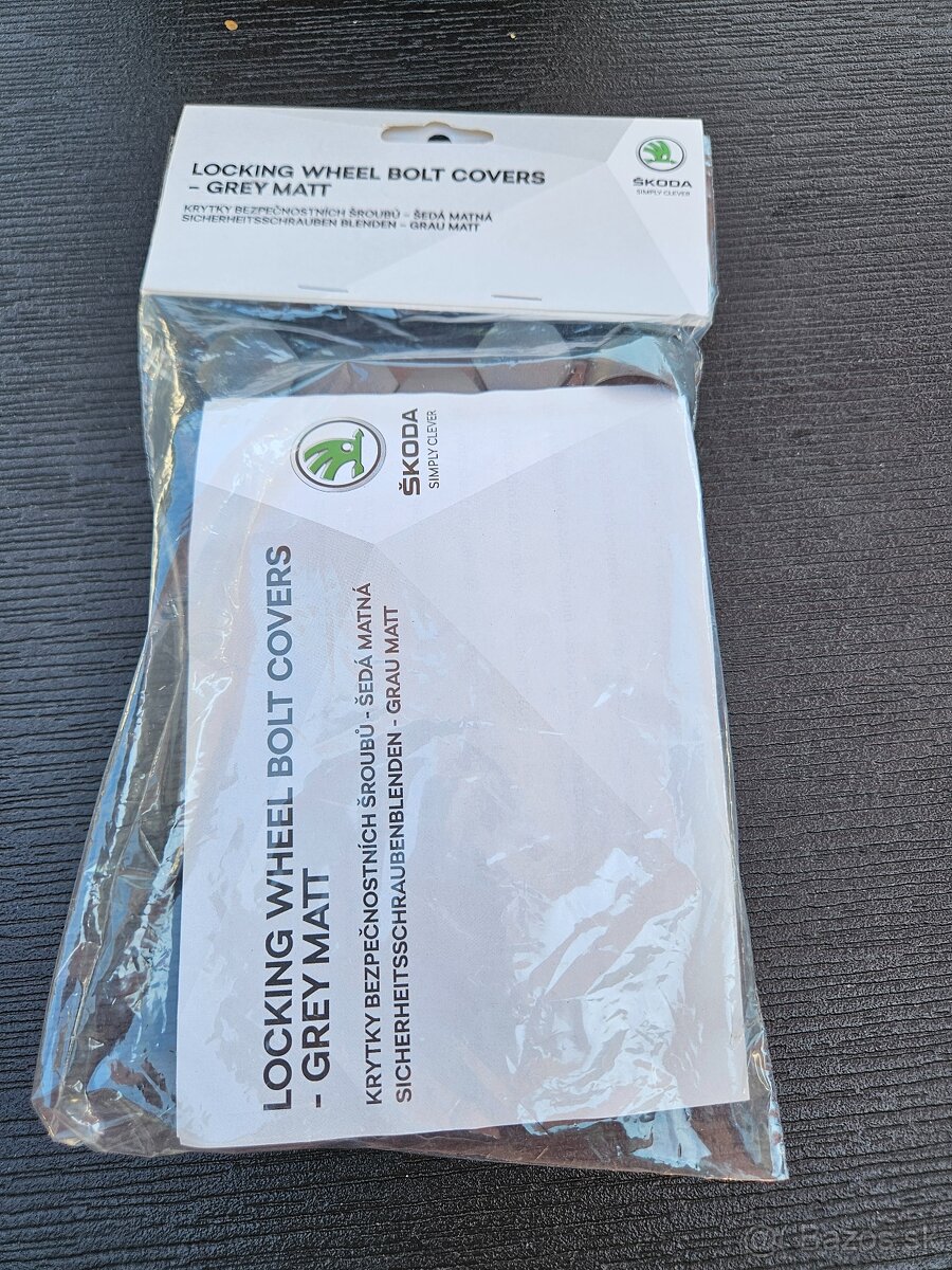 Sada krytiek pre skrutky kolies Škoda - 3