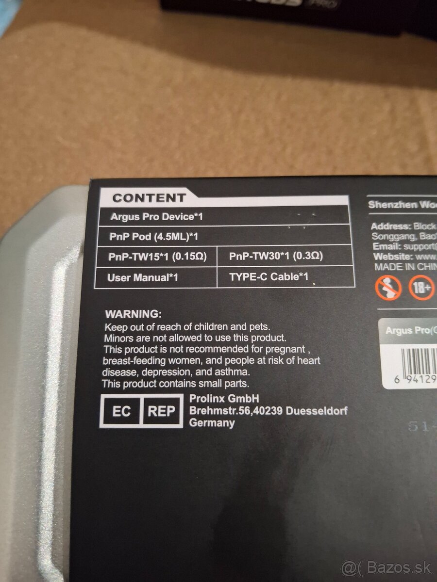 VAPE VOOPOO ARGUS PRO + naplne / liquid /elektronicka ciga - 3