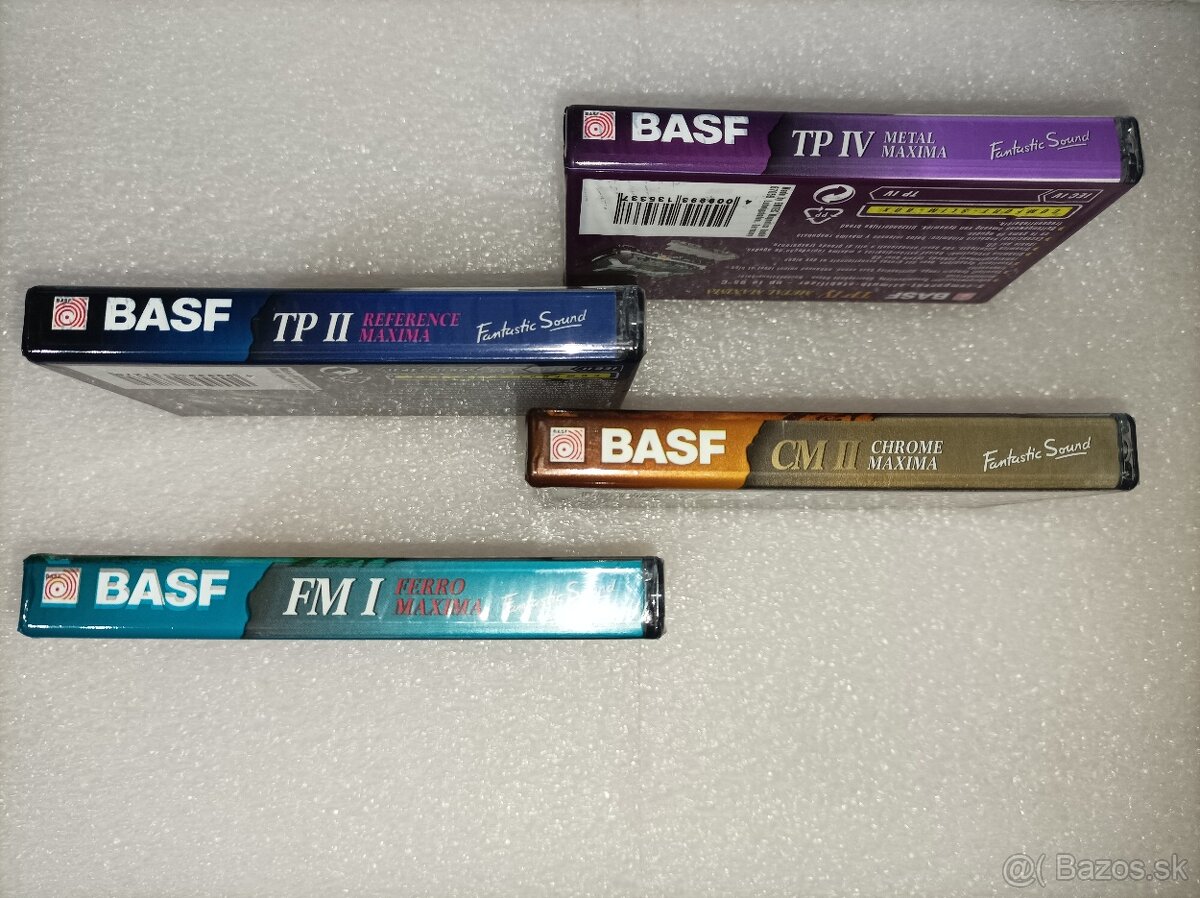 Sada BASF MAXIMA - FERRO, CHROME, REFERENCE, METAL ; 4ks MC - 3