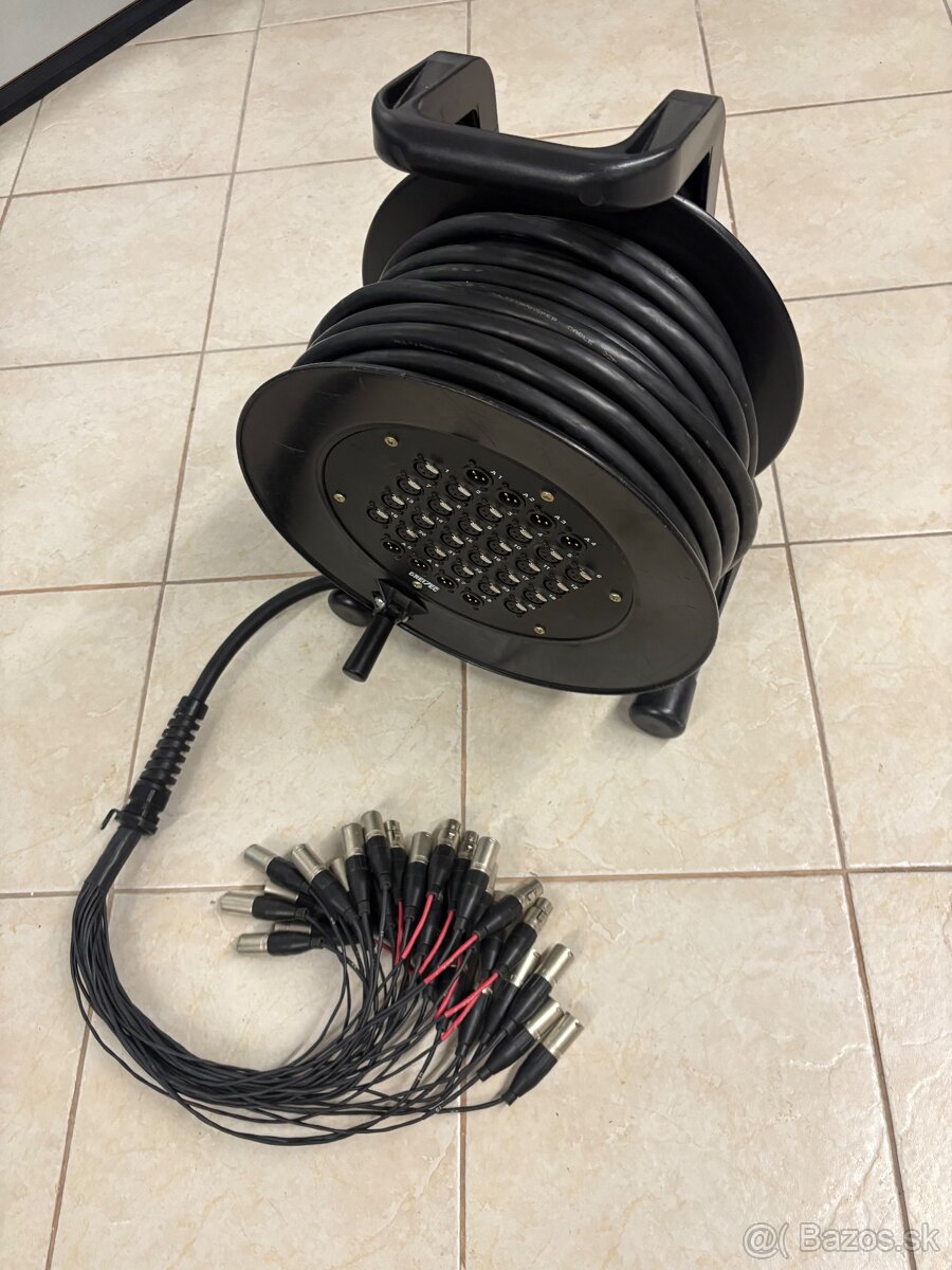 Predám Multikábel Multicore 24/8 - 30m - 3