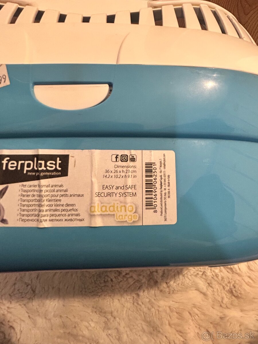 Prenosná klietka pre zajace - 3