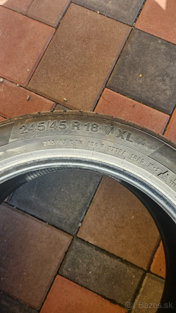 Continental 245/45/r18 zimné - 3