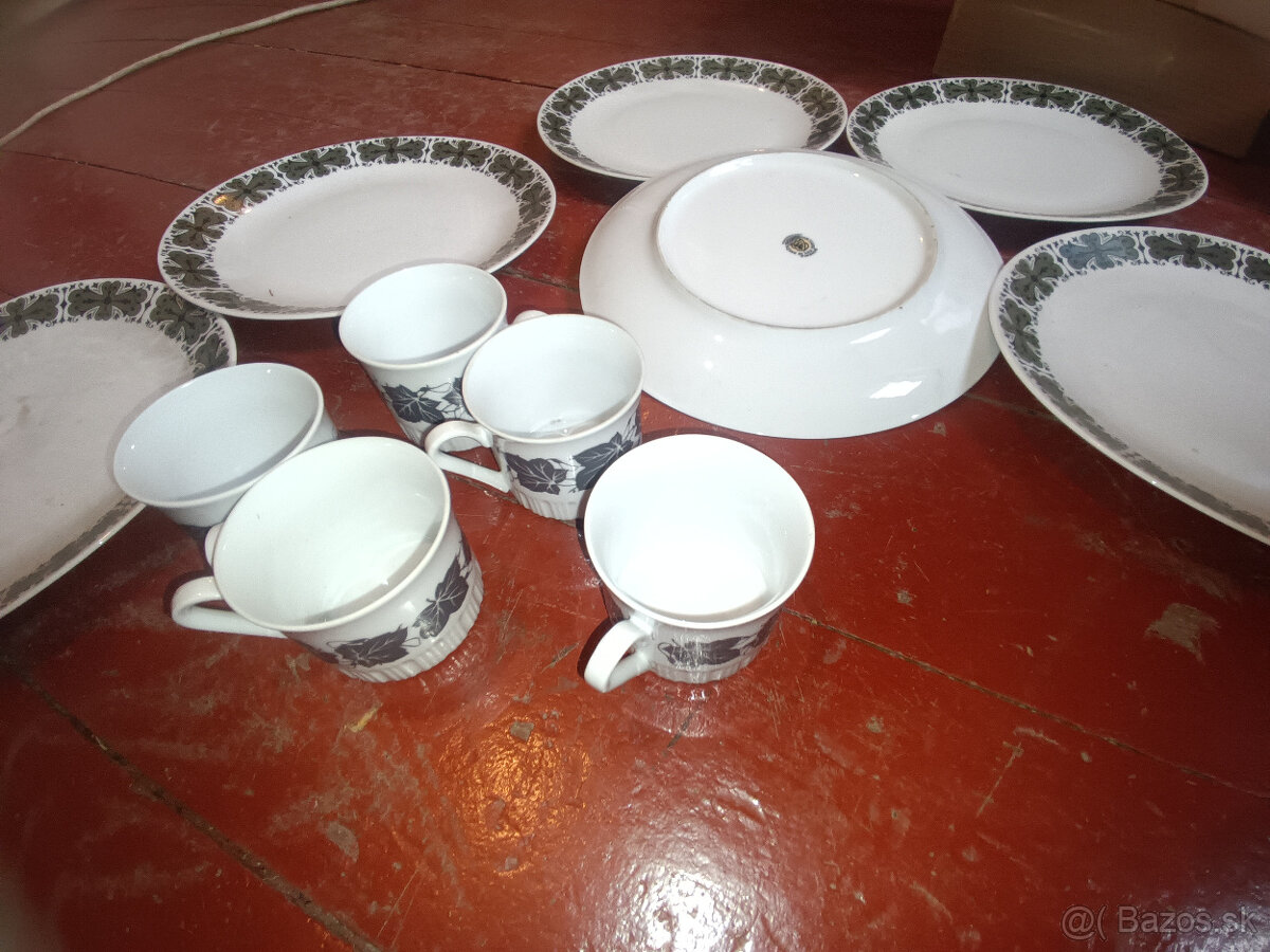 Bohemsky porcelan sada - 3