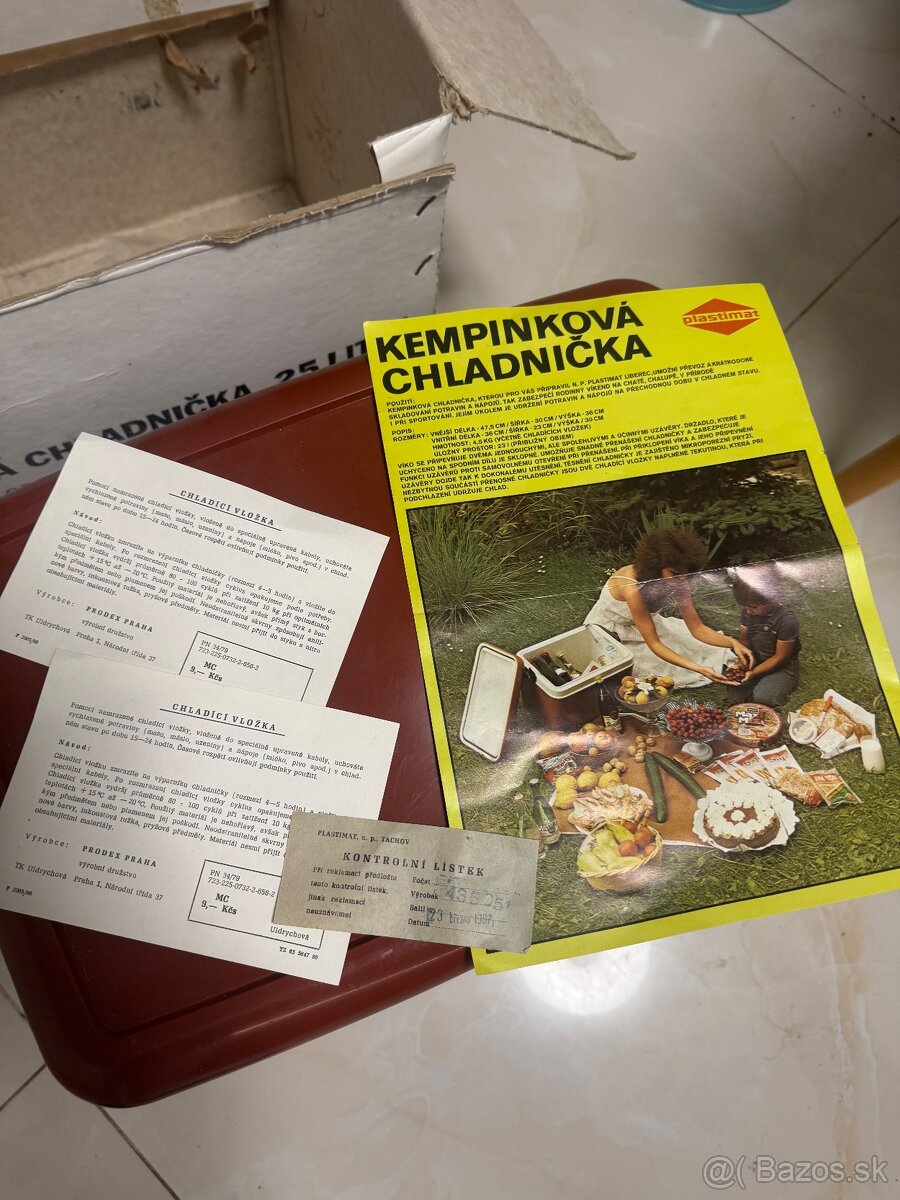 Nová Retro kempingová chladnička 1987 - 3