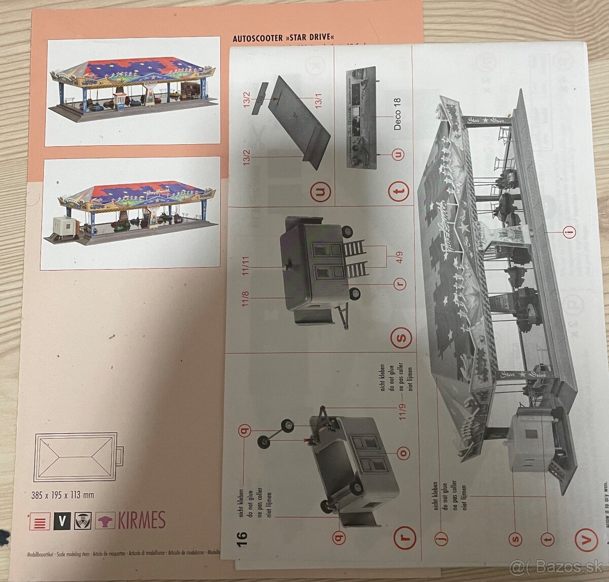 Modely lunaparkových atrakcií. - 3