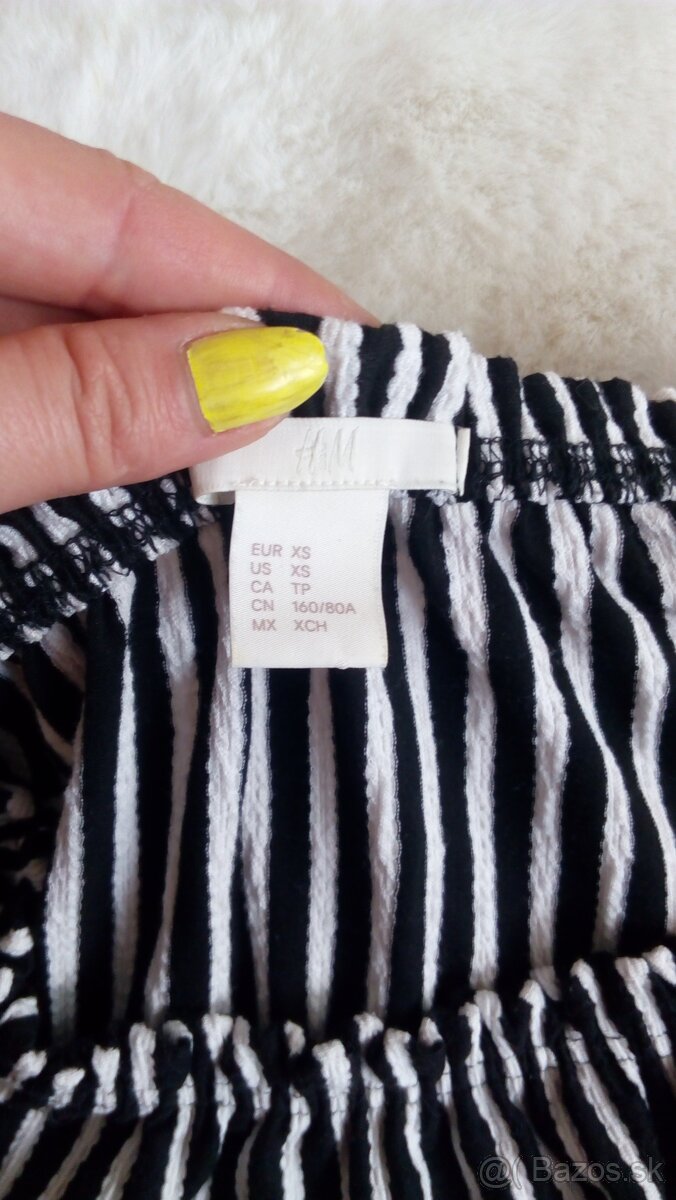 Blúzka - odhalené plecia - 3