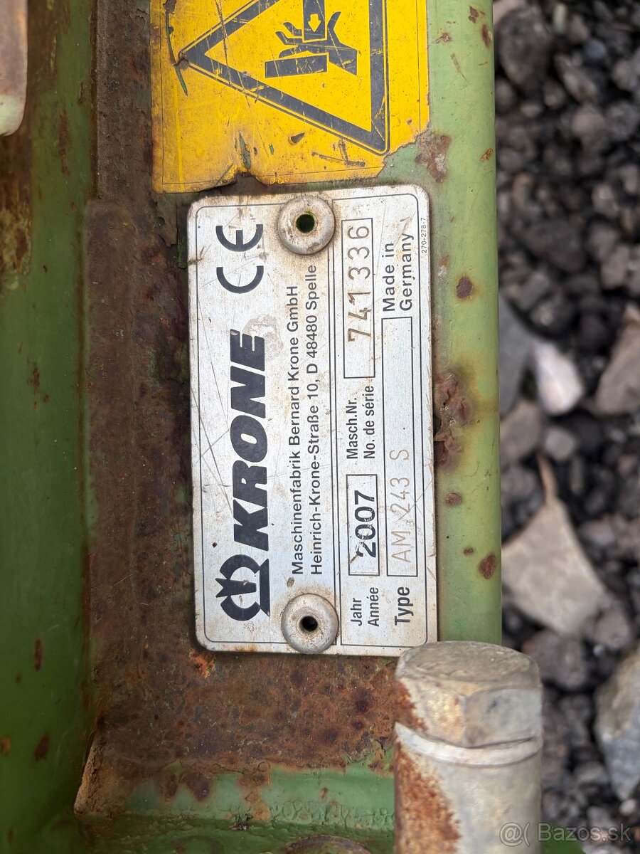 Diskova kosa Krone AM 243S - 3