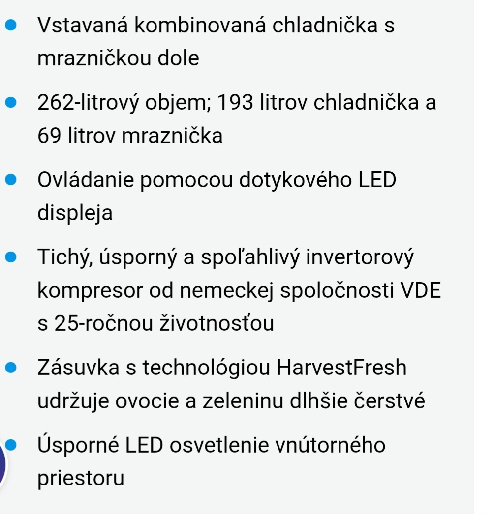 Vstavana Nova Beko chladnicka s mraznickou - 3