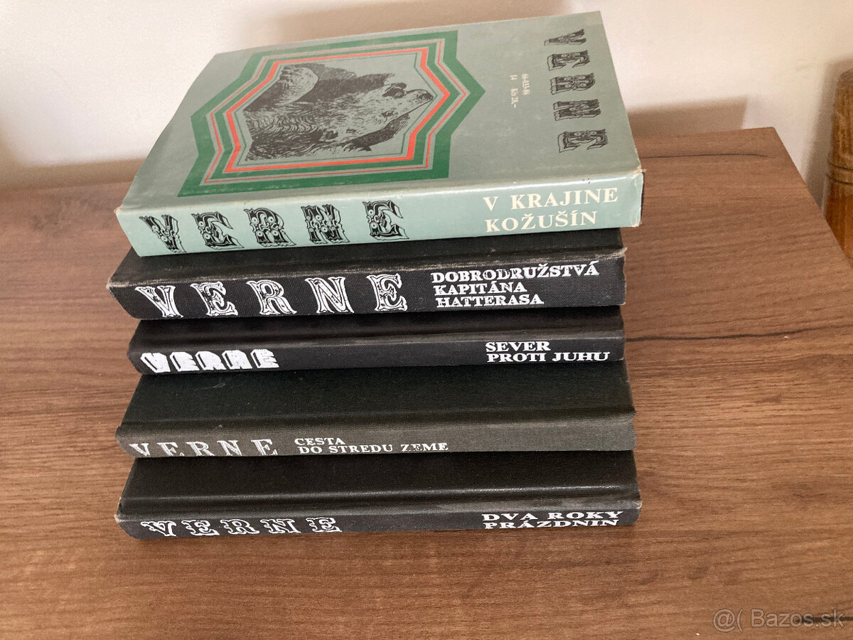 Jules Verne - romány - 5 ks - 3
