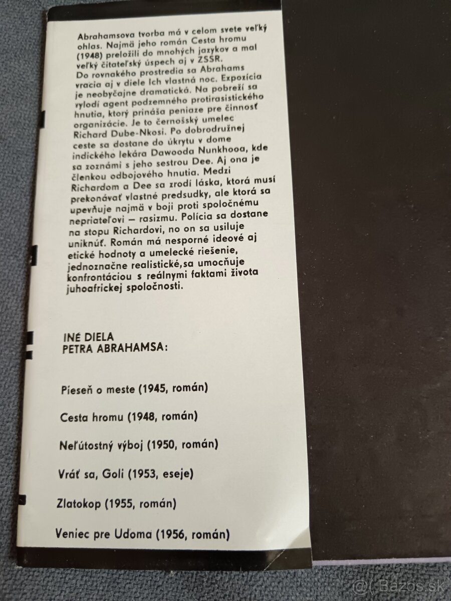 Predám knihu Peter Abrahams, Ich vlastná noc - 3