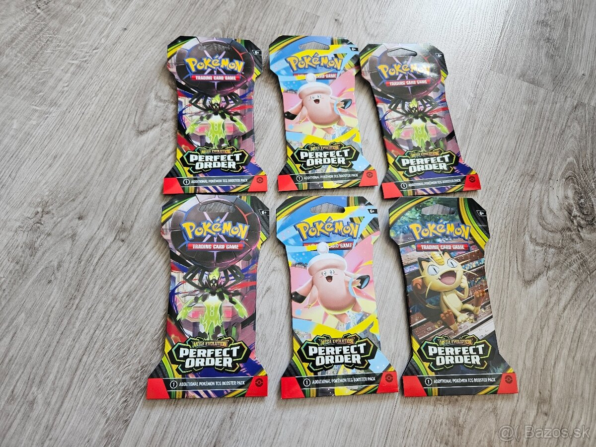 Pokemon karty : Ascend heroes, mega evolution, pefect order - 3
