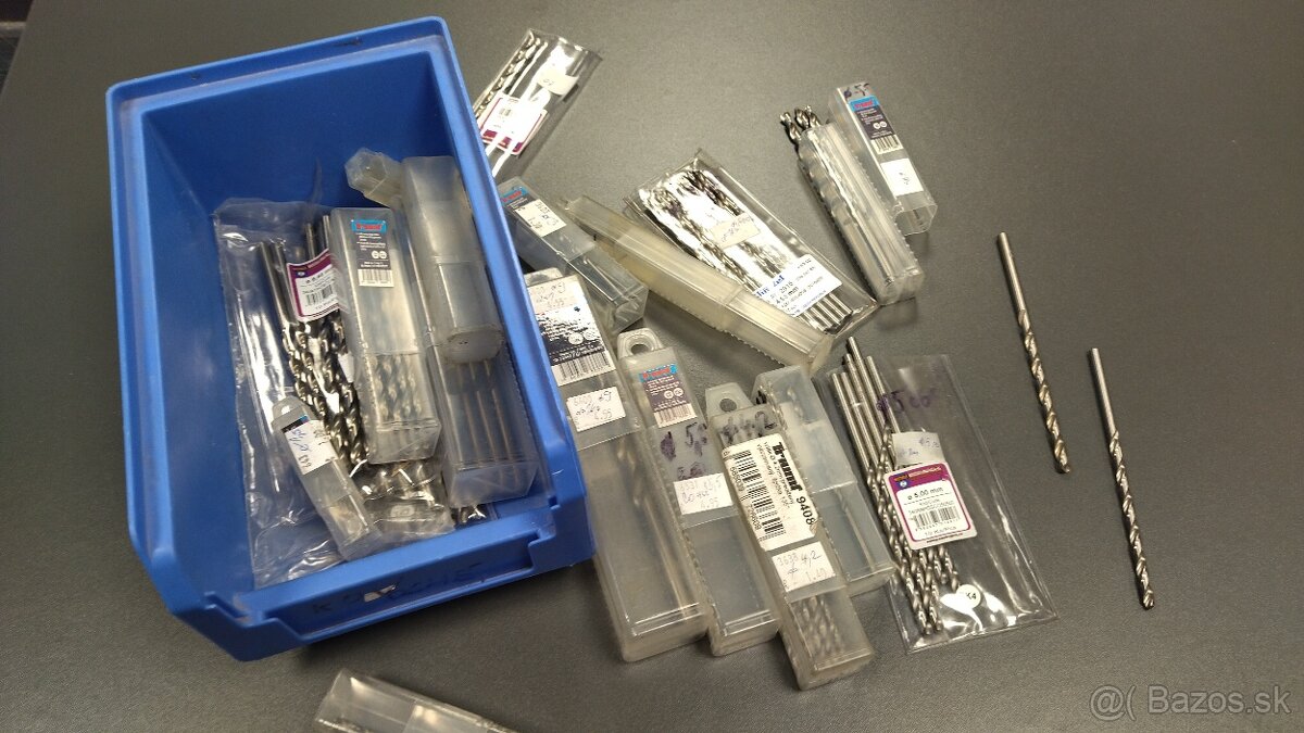 Vrtáky predĺžené, s kuželovou stopkou, ľavé - 3