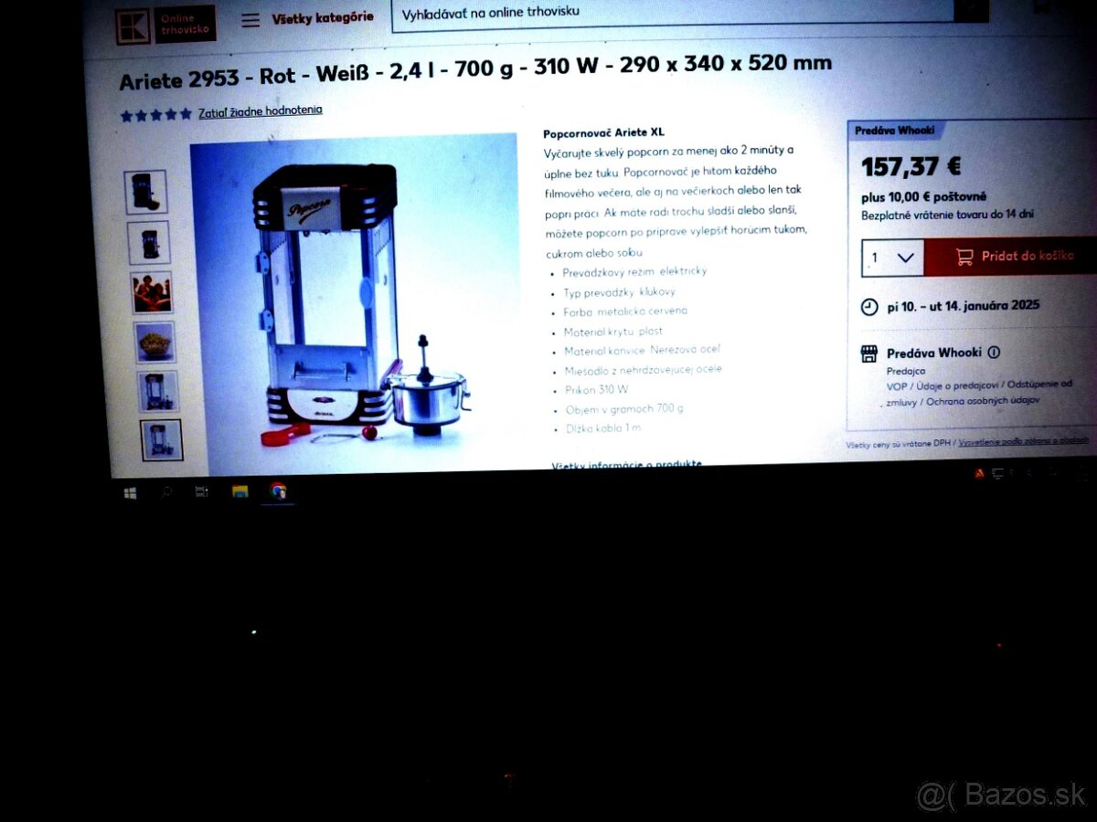 elektrický stroj na výrobu pukancov.Pozrite aj iné moje inz. - 3