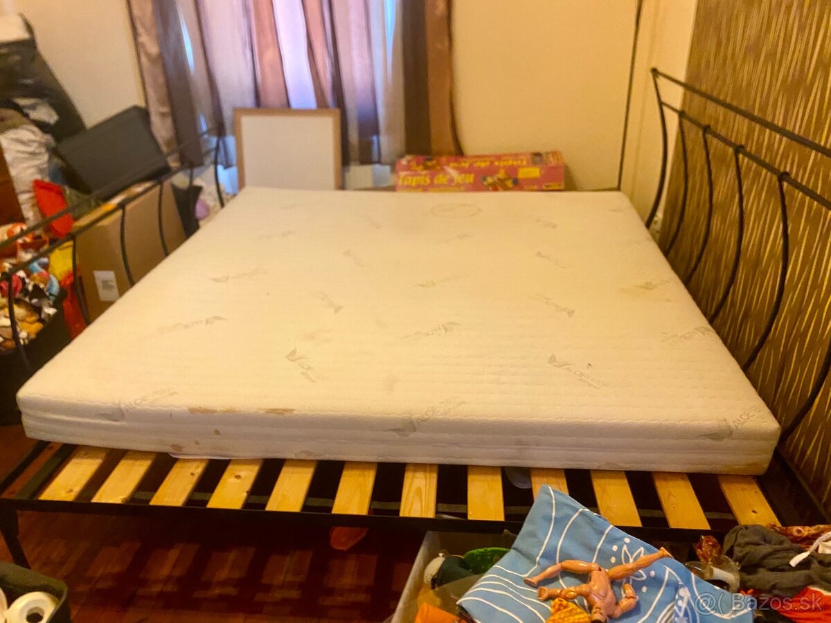 ručne kovaná železná posteľ - 3