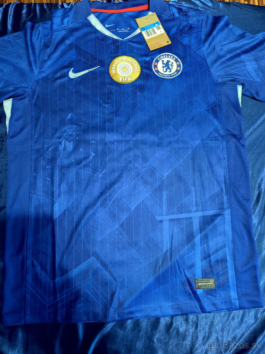 Dres Chelsea FC WORLD CHAMPIONS Zberateľský Unikátny Nový - 3