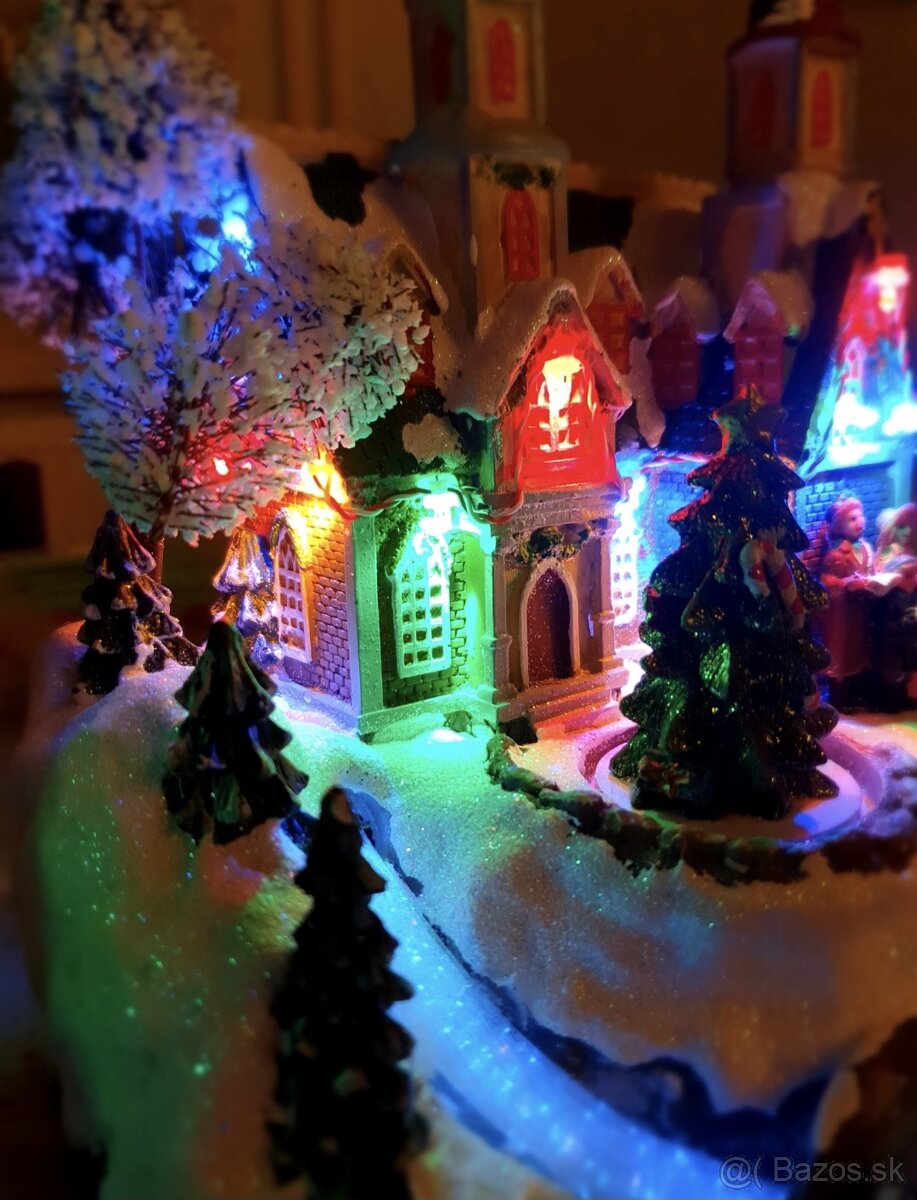 Led vianočná krajinka - 3