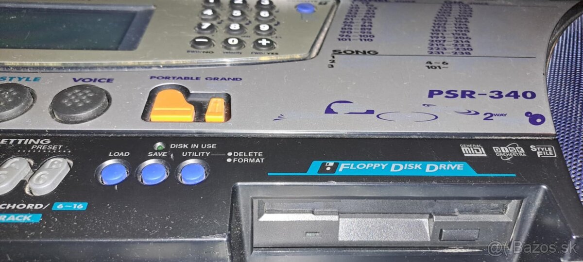 Yamaha PSR-340 - 3