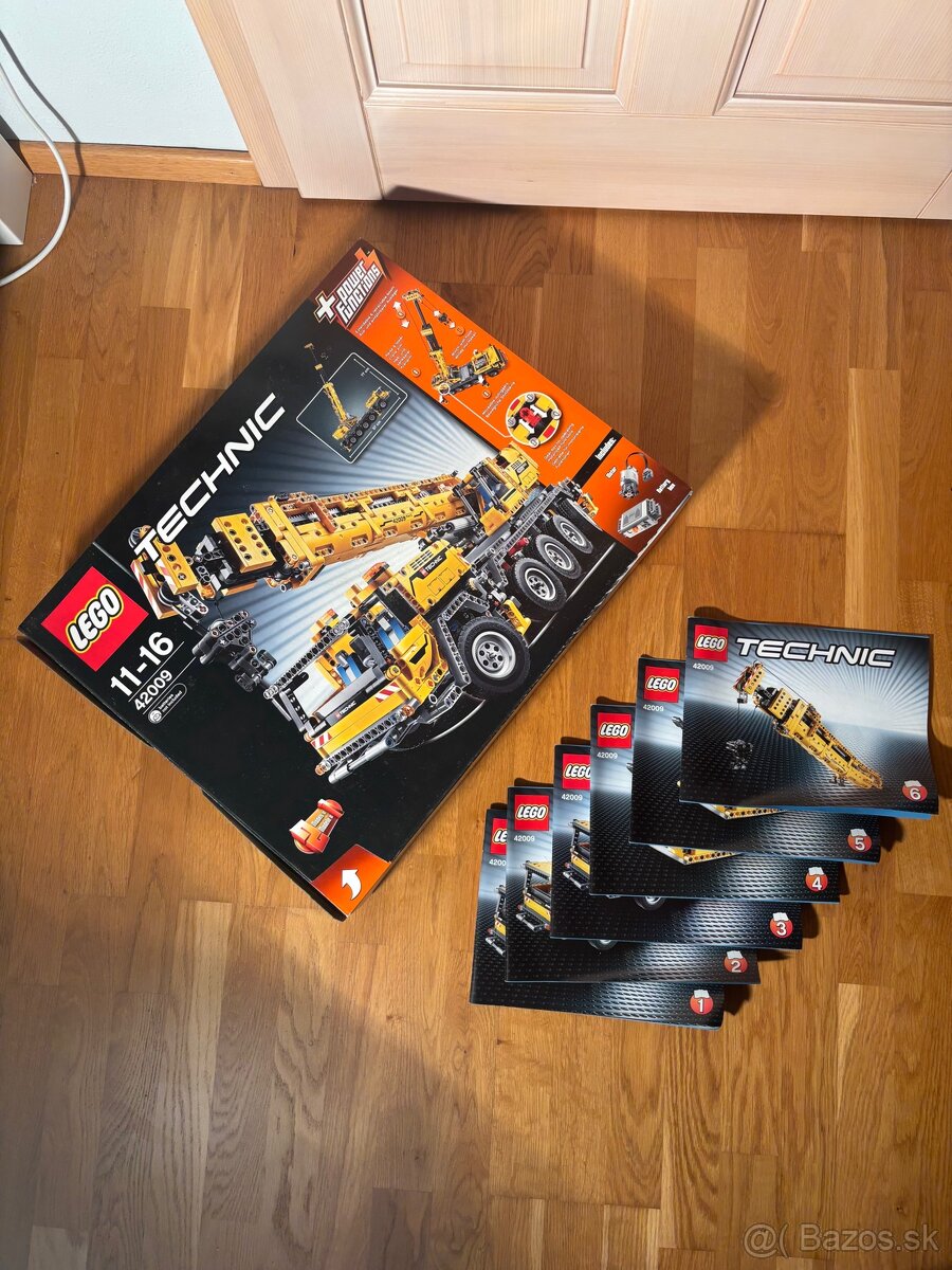 Lego 42009 - Mobile Crane MK II (návody + krabica) - 3