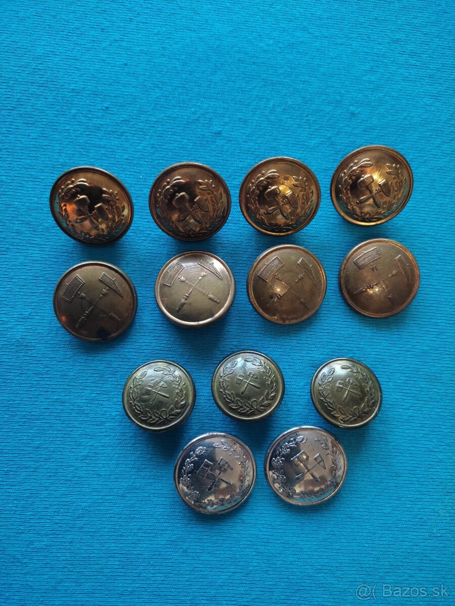 15 ks banícke odznaky vyznamenania medaile - 3